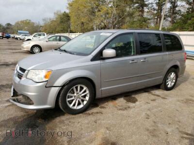 2013 Dodge CARAVAN Grand Cara, серебристый — VIN 2C4RDGCG6DR736109, Copart