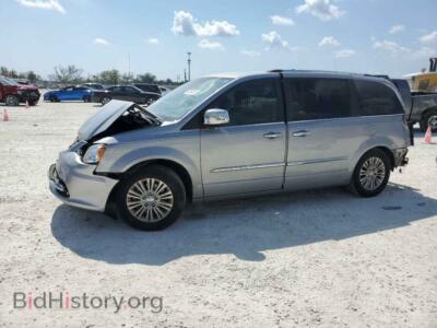 2016 Chrysler MINIVAN Town & COU, серый — VIN 2C4RC1JG3GR104644, Copart