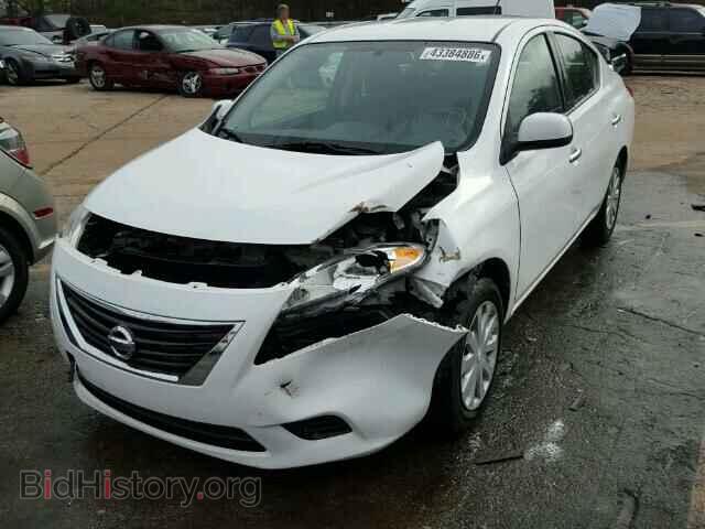2014 NISSAN VERSA - VIN: 3N1CN7AP1EK458393 - Фото 2