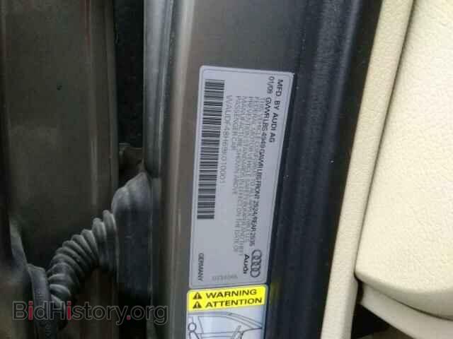 2009 AUDI A4 - VIN: WAUDF48H69K010001 - Фото 10