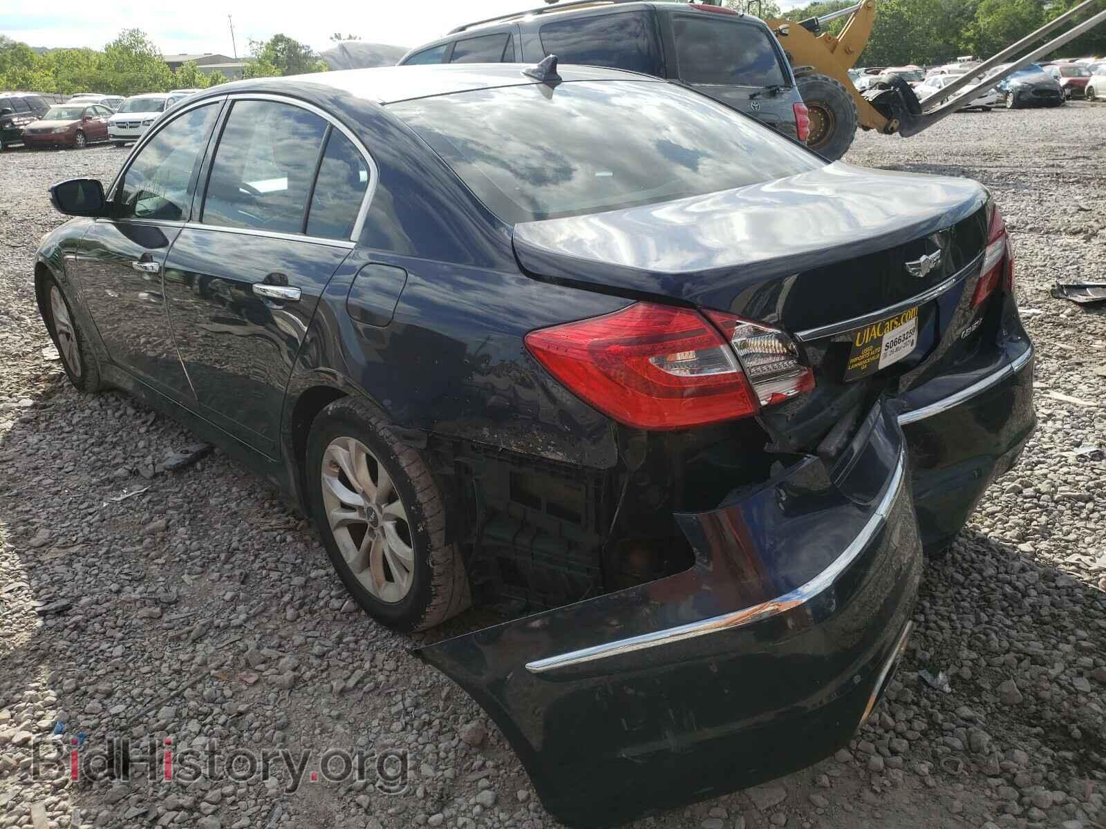 2012 HYUNDAI GENESIS - VIN: KMHGC4DDXCU195365 - Фото 3