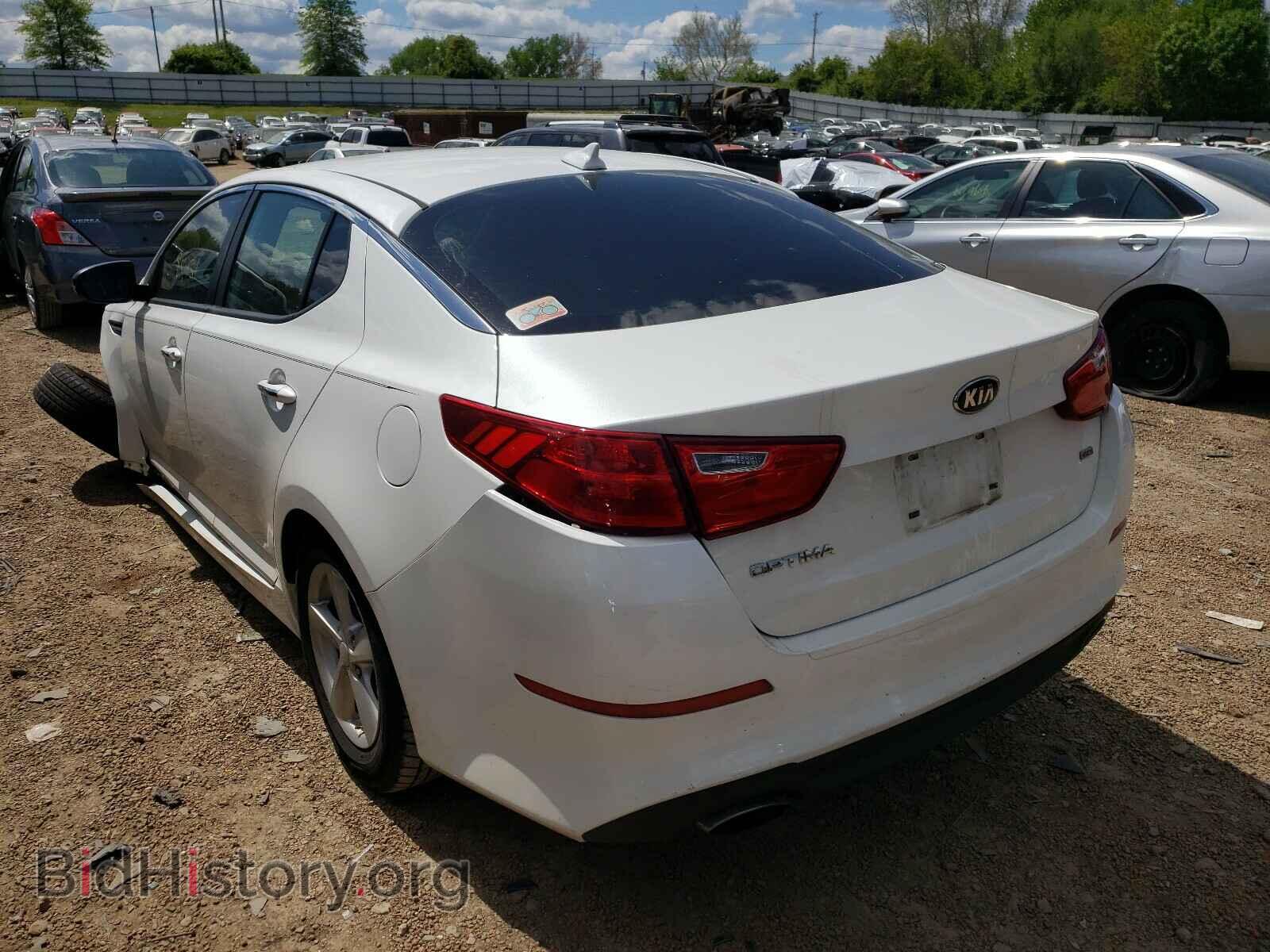 2015 KIA OPTIMA - VIN: KNAGM4A71F5560401 - Photo 3