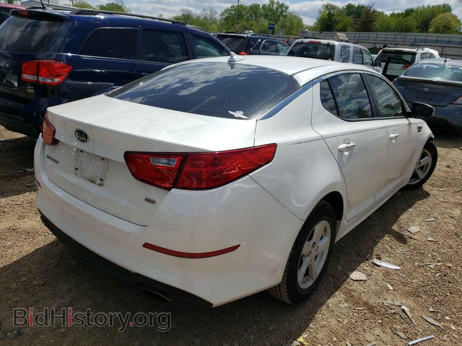 2015 KIA OPTIMA - VIN: KNAGM4A71F5560401 - Photo 4