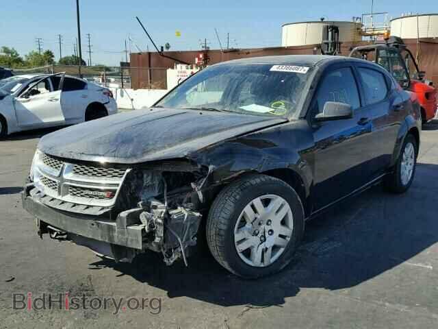 2013 DODGE AVENGER - VIN: 1C3CDZAB0DN742076 - Фото 2