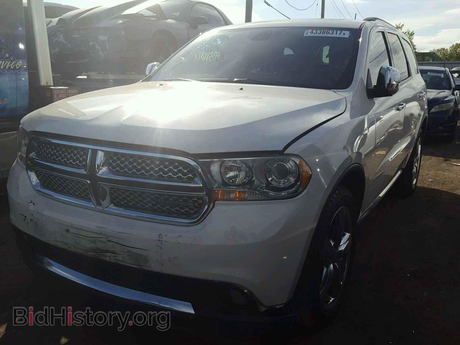 2011 DODGE DURANGO - VIN: 1D4RE5GG7BC734325 - Фото 2