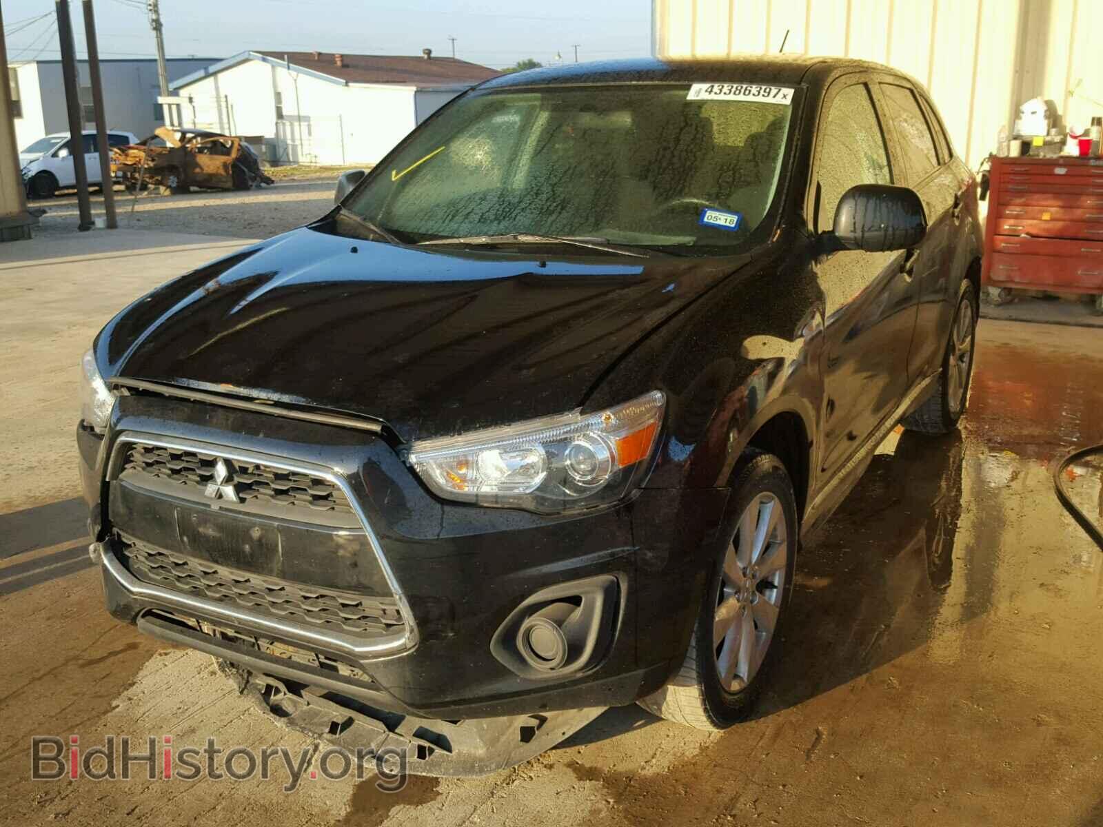2014 MITSUBISHI OUTLANDER - VIN: 4A4AP3AU9EE028112 - Фото 2