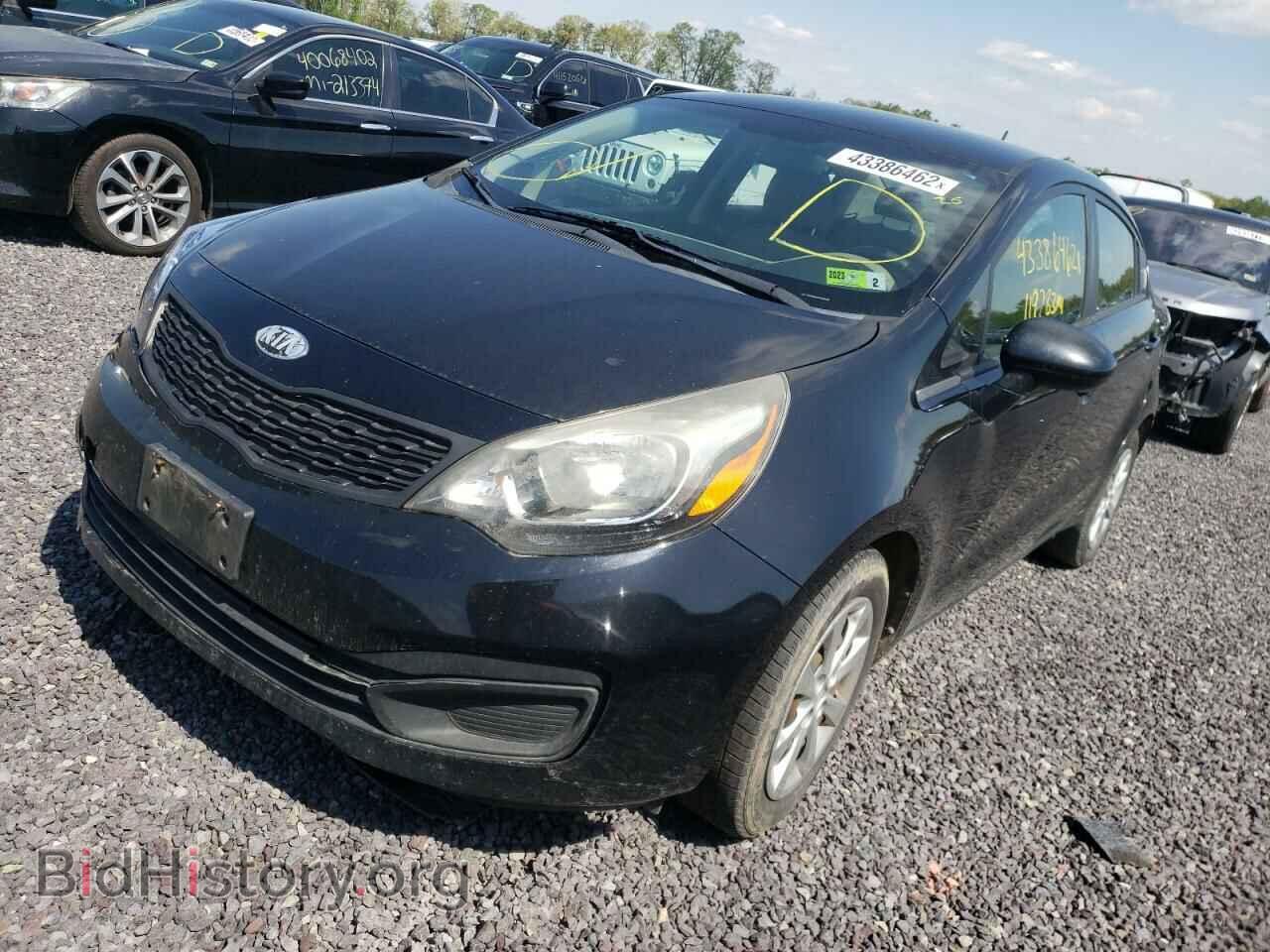 2014 KIA RIO - VIN: KNADM4A32E6325160 - Фото 2