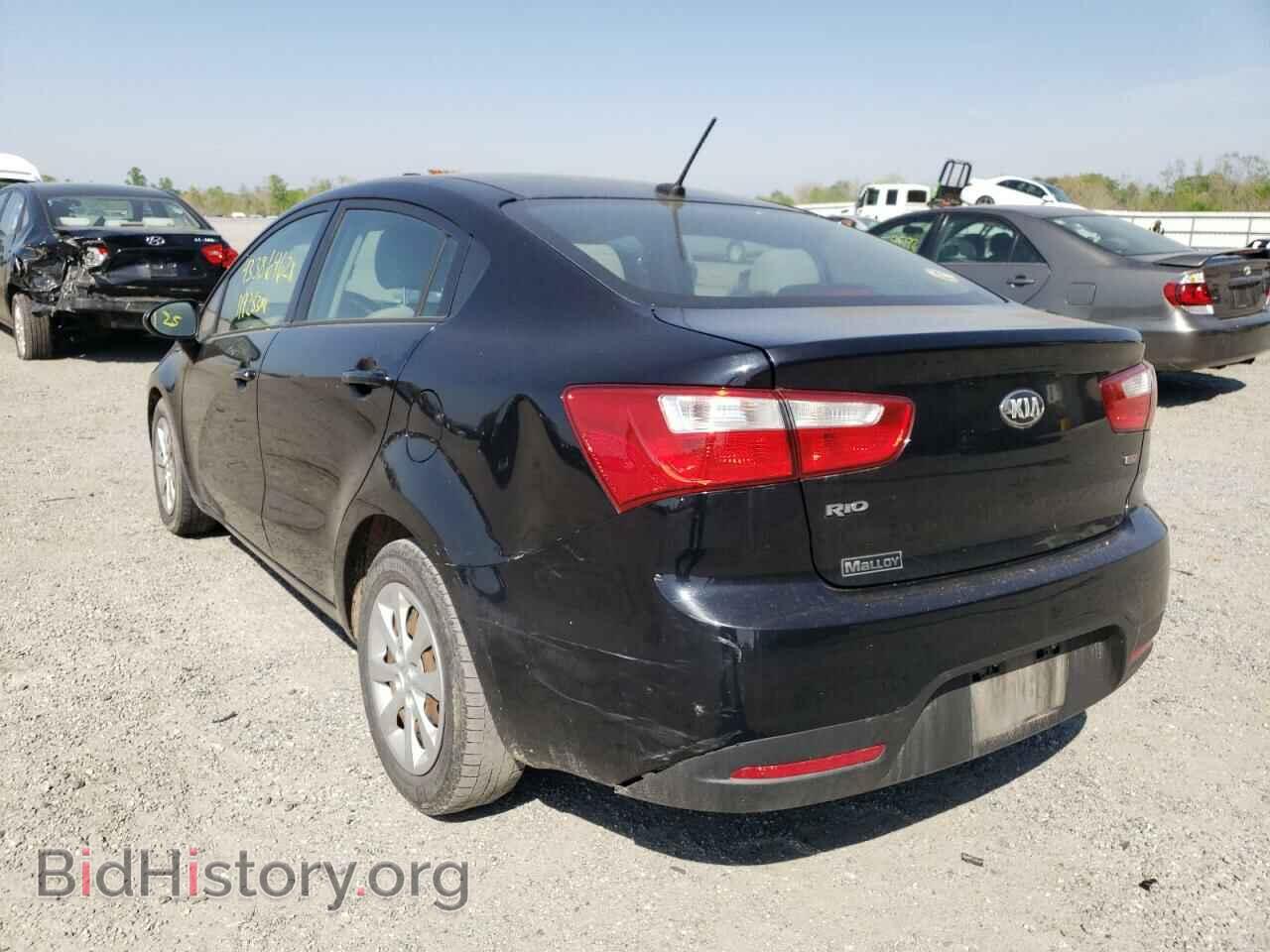 2014 KIA RIO - VIN: KNADM4A32E6325160 - Фото 3
