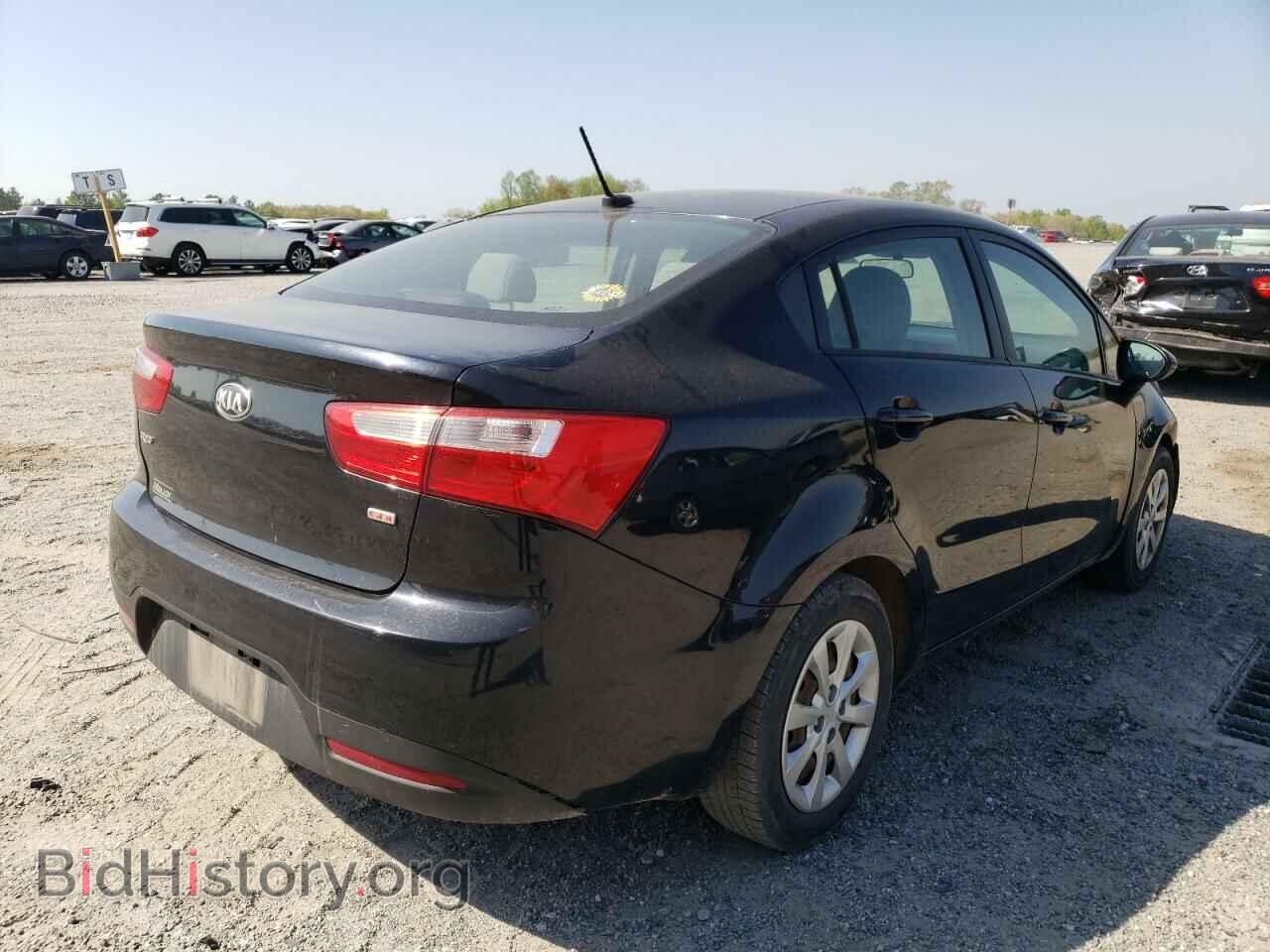 2014 KIA RIO - VIN: KNADM4A32E6325160 - Фото 4