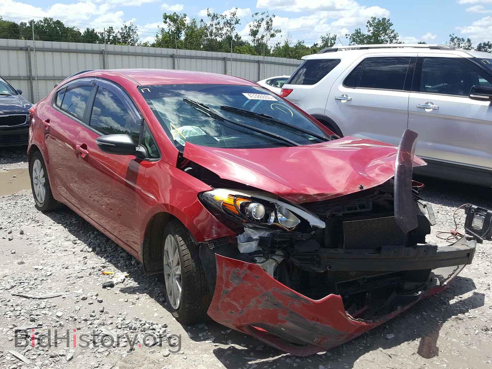 Photo KNAFX4A61E5089424 - KIA FORTE 2014