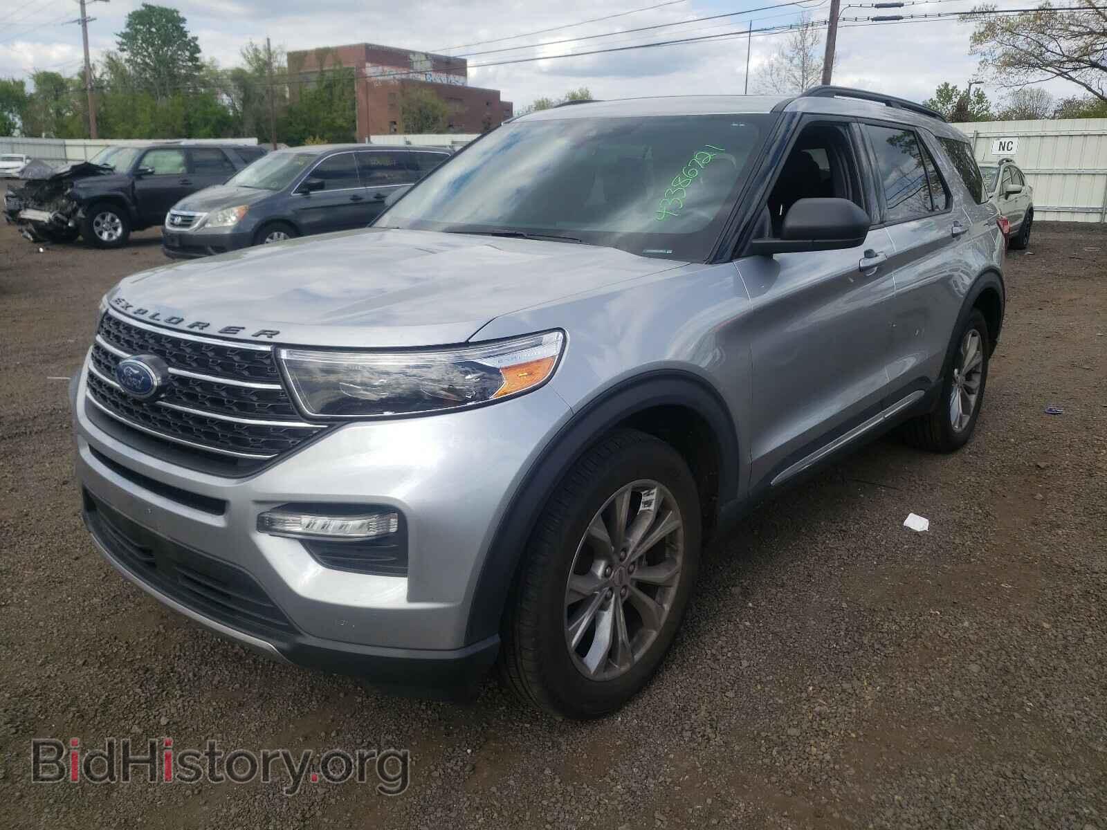 2020 FORD EXPLORER - VIN: 1FMSK8DH9LGA08896 - Фото 2