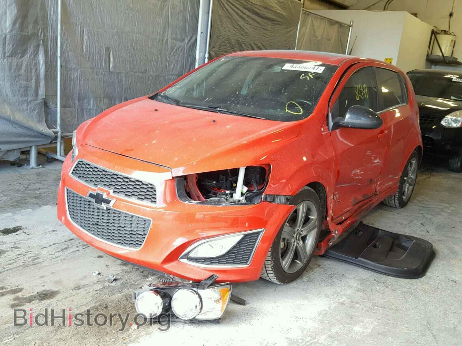 2014 CHEVROLET SONIC - VIN: 1G1JH6SB4E4118480 - Фото 2