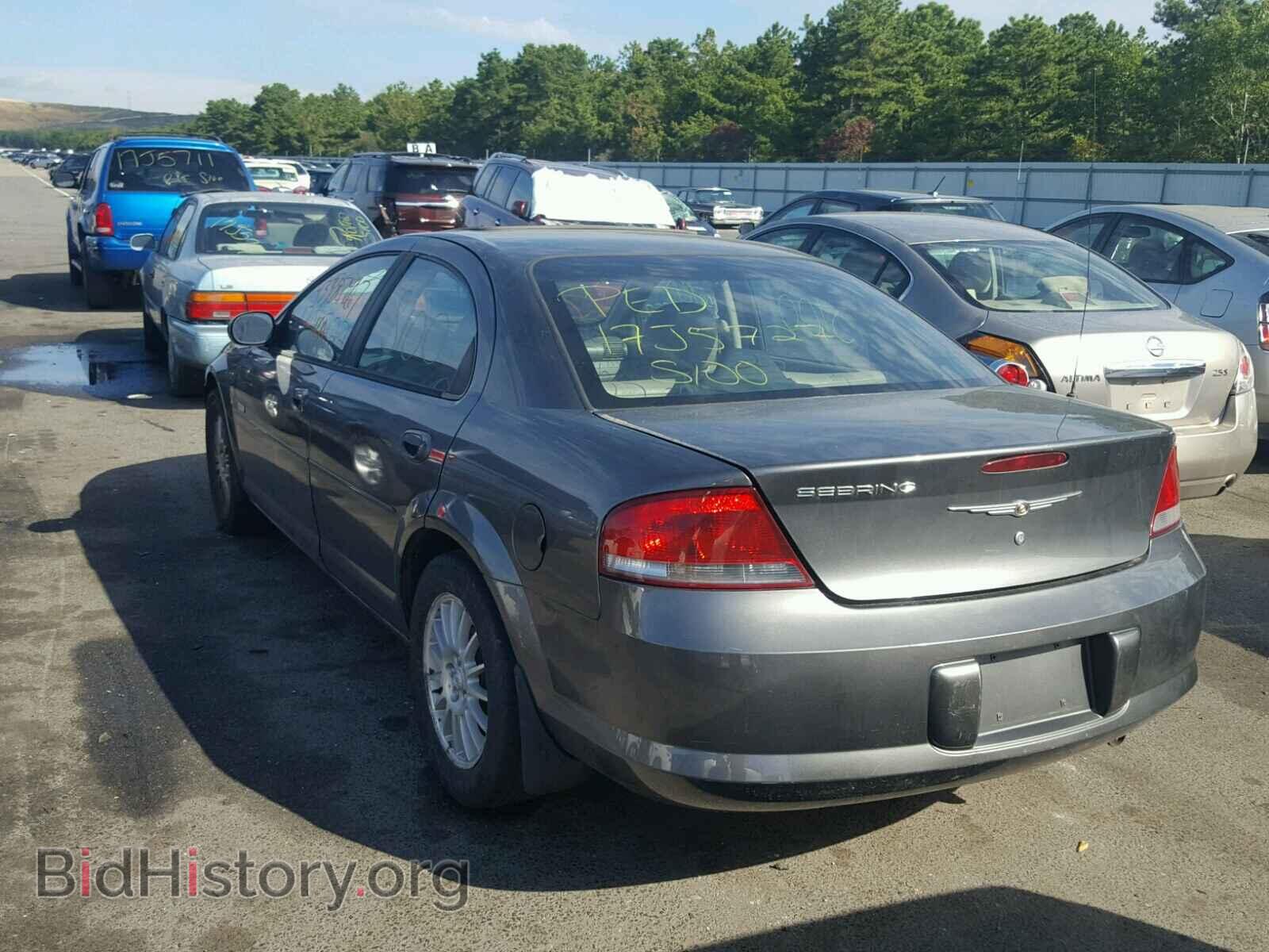 2005 CHRYSLER SEBRING - VIN: 1C3EL46X95N560168 - Фото 3