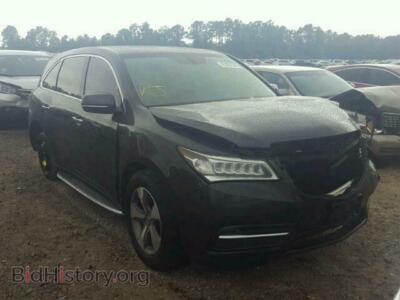 2015 Acura MDX, gray — VIN 5FRYD3H21FB011743, Copart