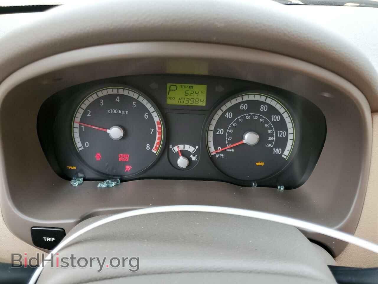 2009 KIA RIO - VIN: KNADE223096561389 - Фото 9