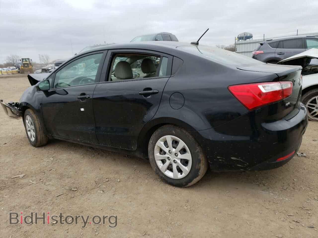 2013 KIA RIO - VIN: KNADM4A34D6282780 - Фото 2