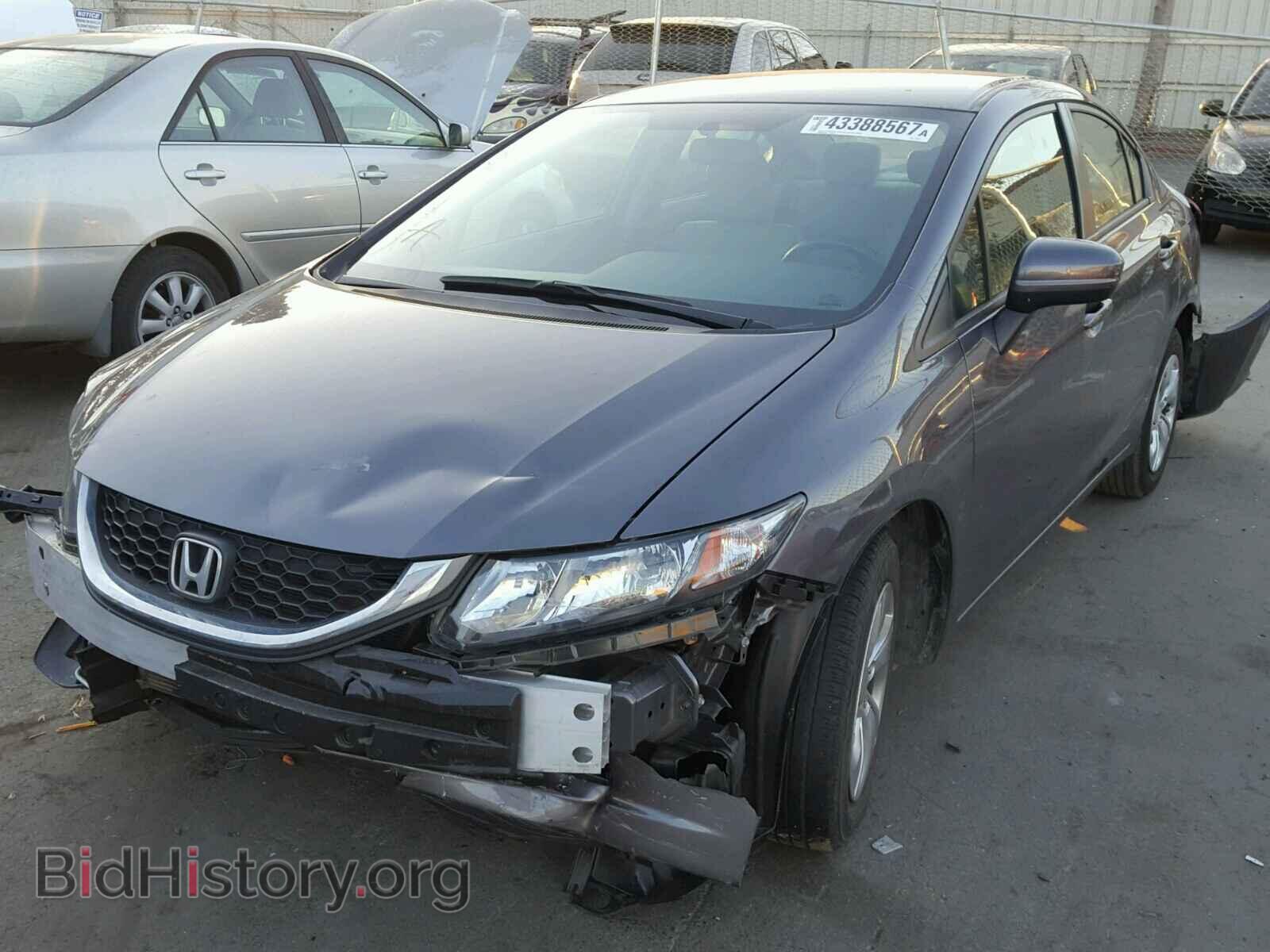 2014 HONDA CIVIC - VIN: 19XFB2F53EE204776 - Фото 2