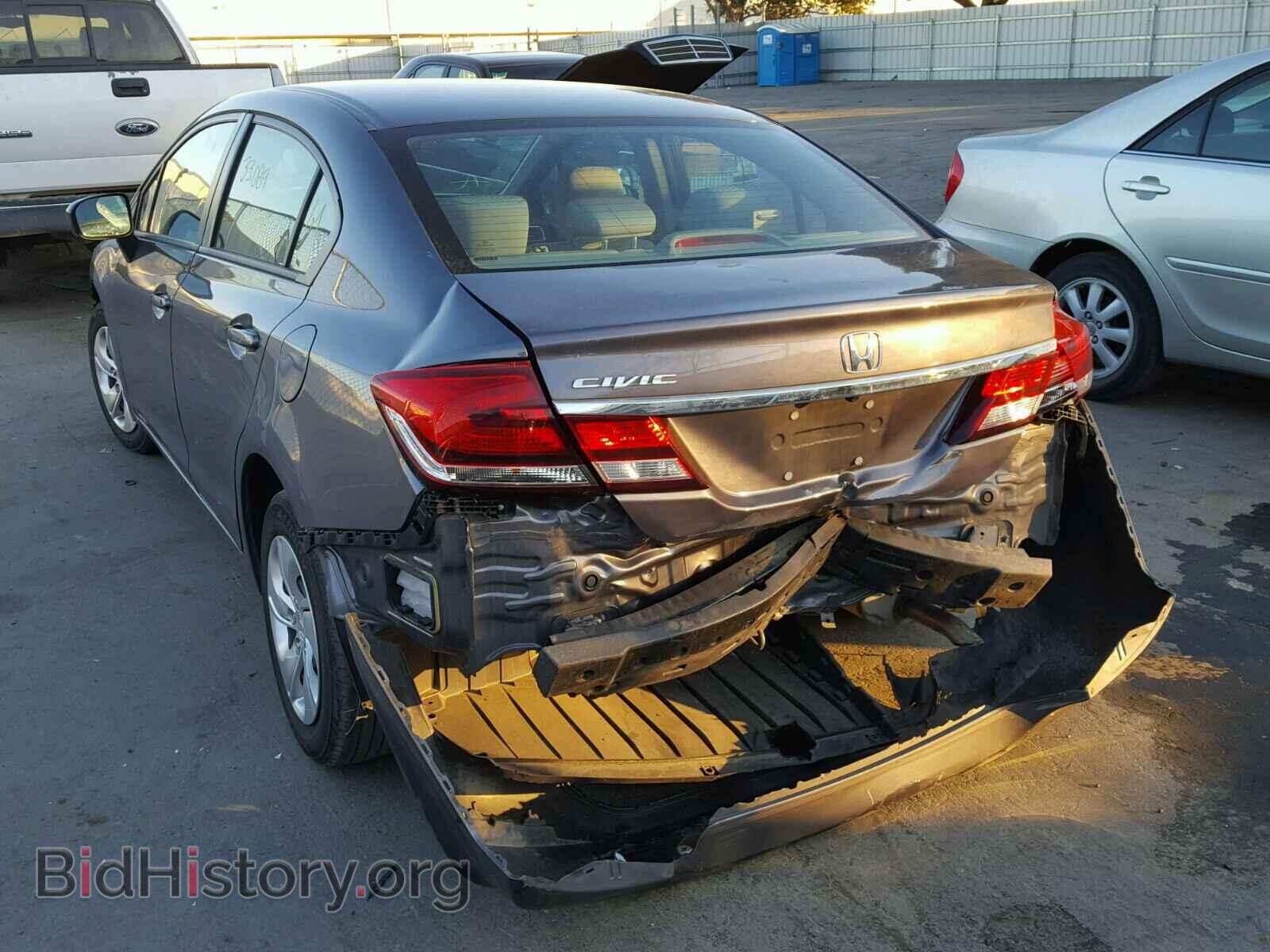 2014 HONDA CIVIC - VIN: 19XFB2F53EE204776 - Фото 3