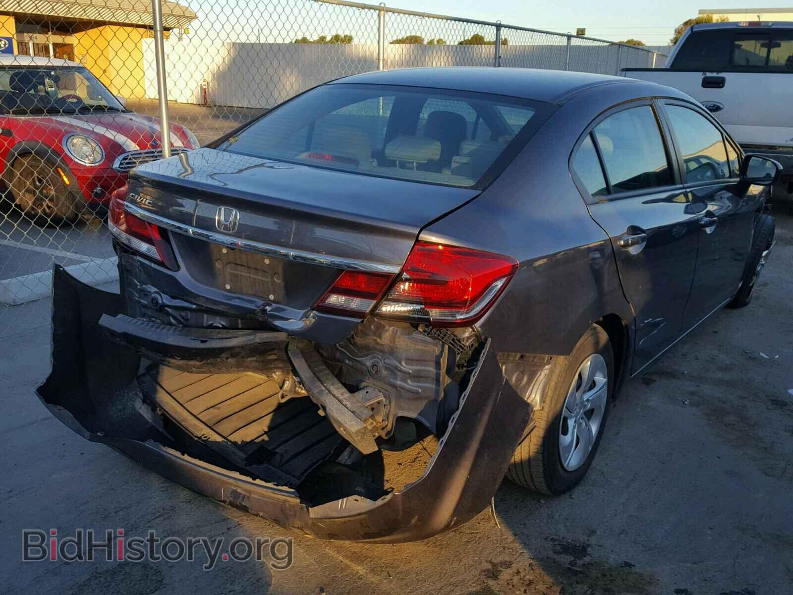 2014 HONDA CIVIC - VIN: 19XFB2F53EE204776 - Фото 4