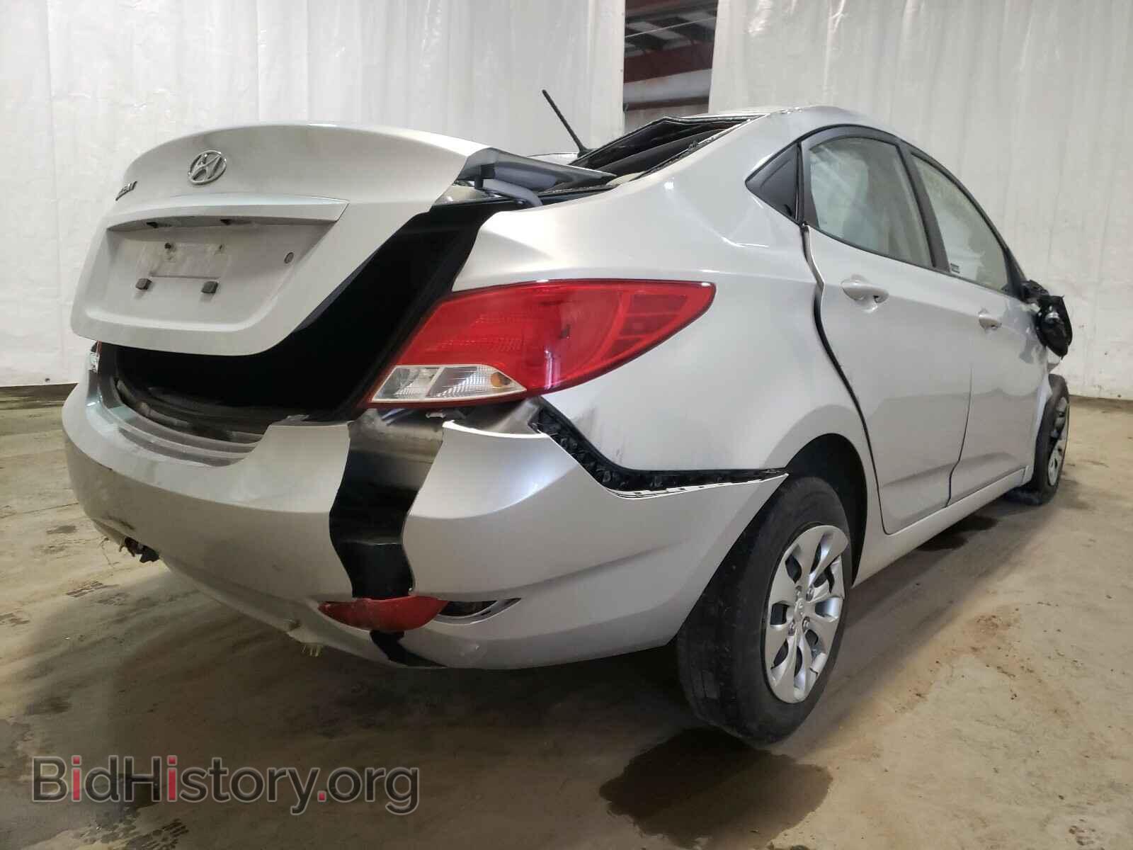 2016 HYUNDAI ACCENT - VIN: KMHCT4AE2GU953023 - Фото 4