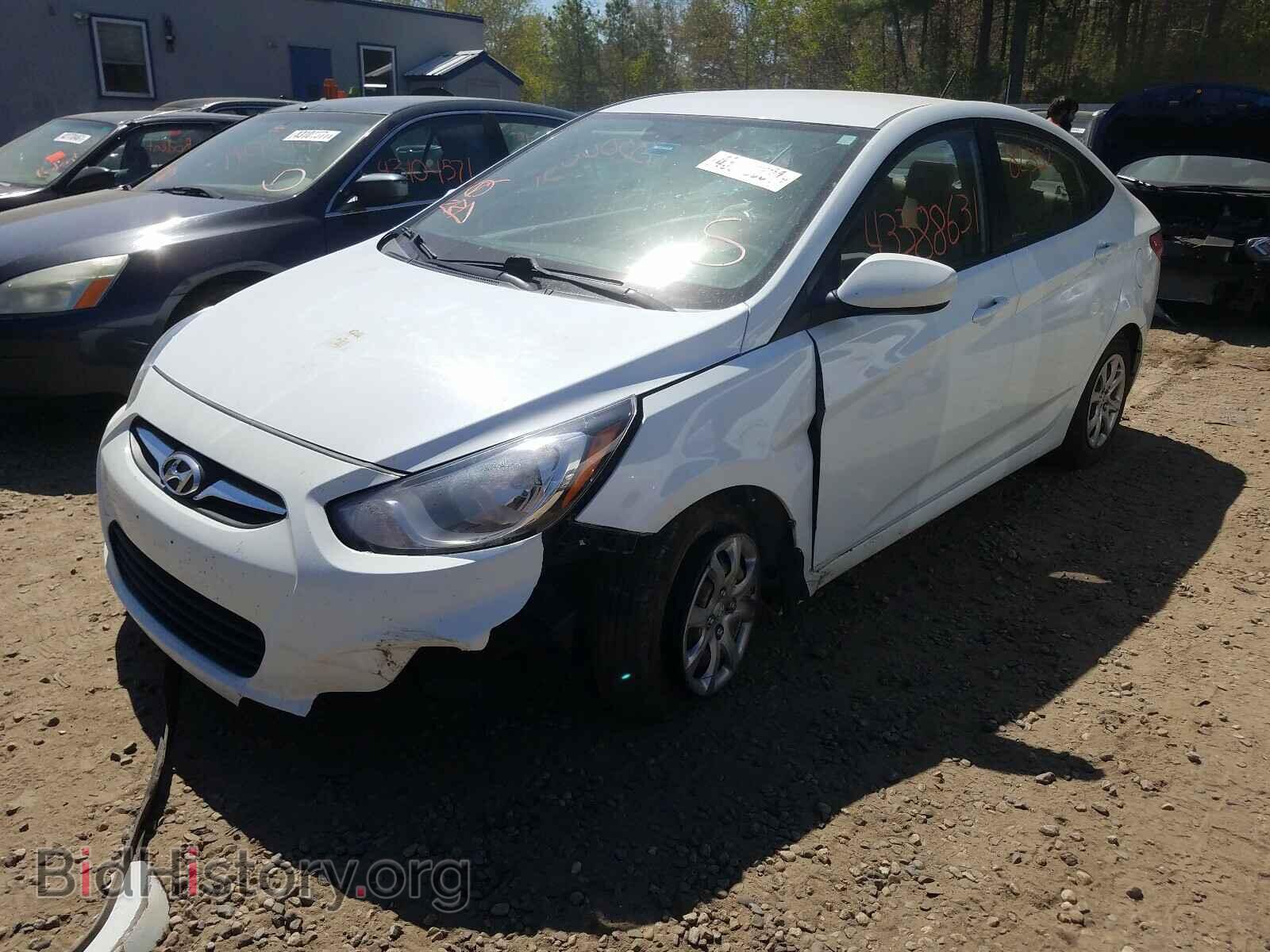 2014 HYUNDAI ACCENT - VIN: KMHCT4AE2EU612430 - Фото 2