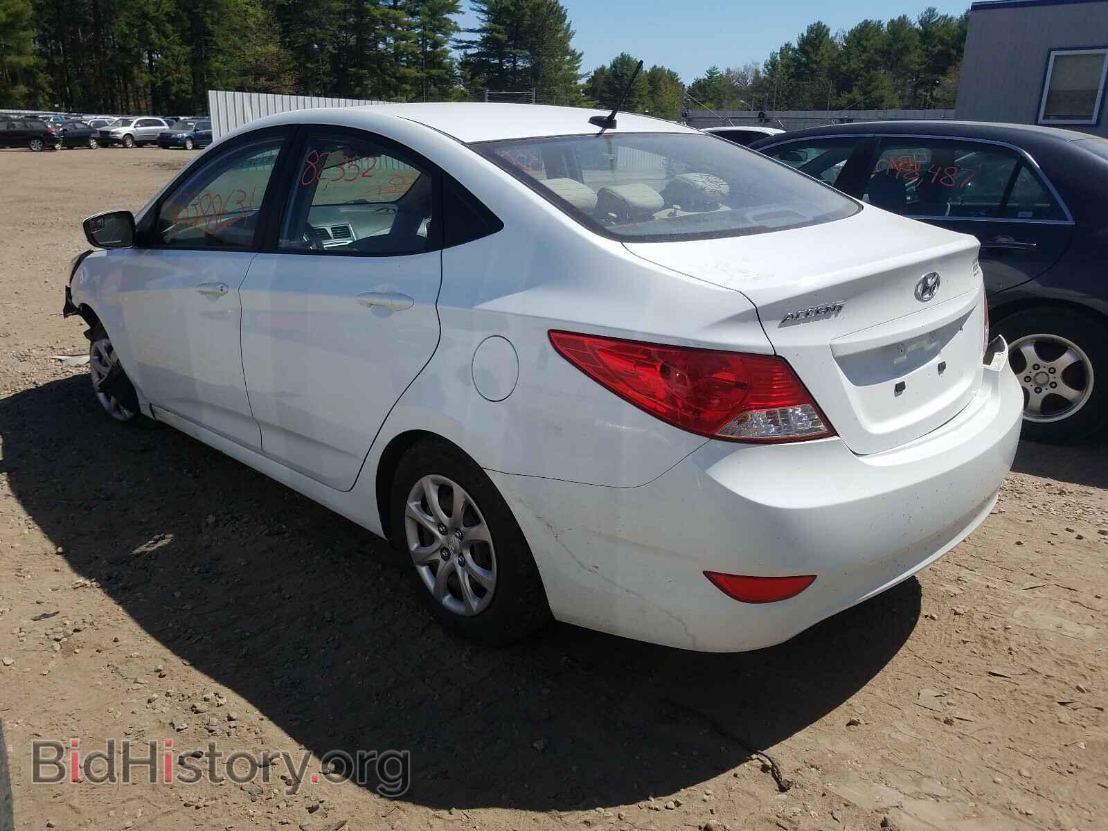 2014 HYUNDAI ACCENT - VIN: KMHCT4AE2EU612430 - Фото 3