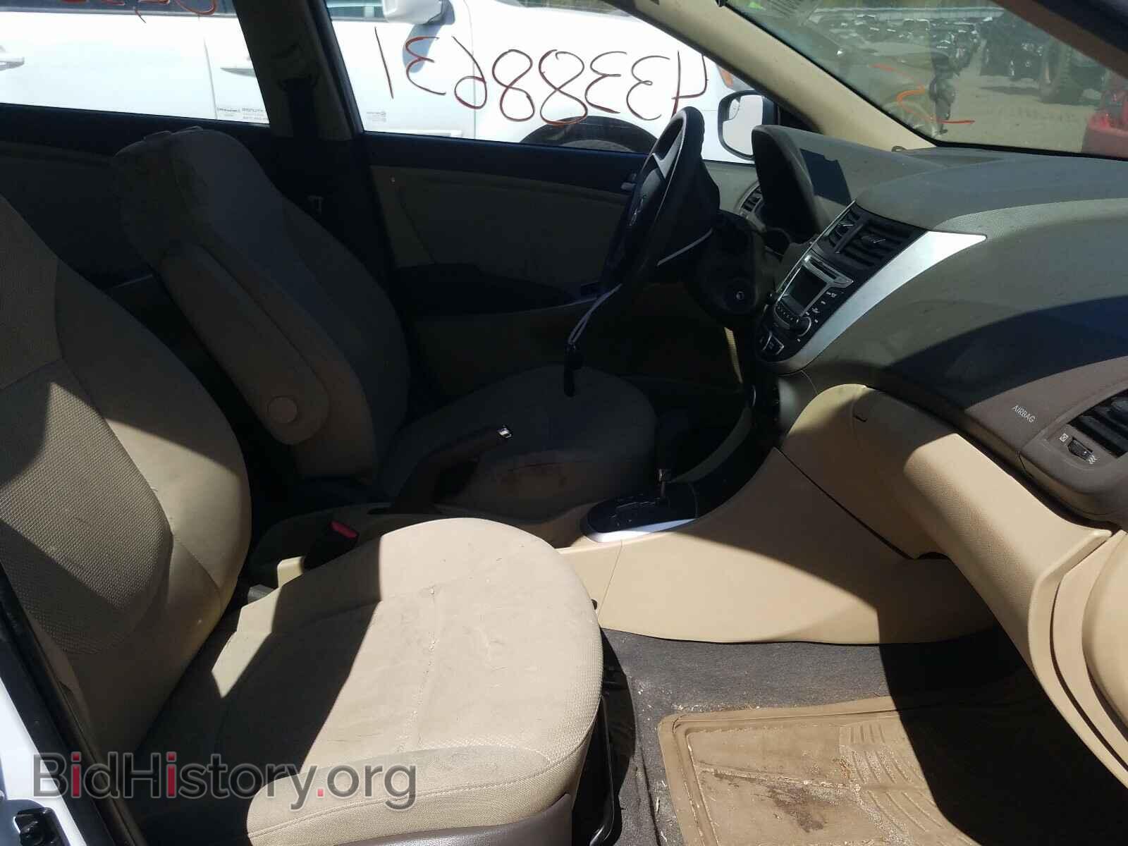 2014 HYUNDAI ACCENT - VIN: KMHCT4AE2EU612430 - Фото 5