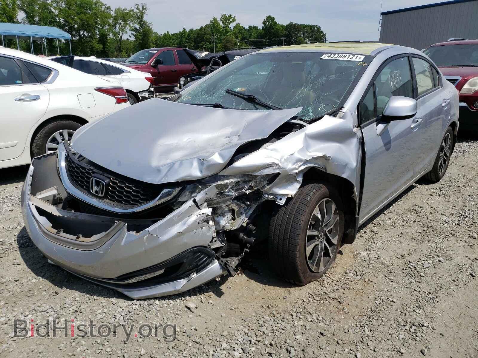 2013 HONDA CIVIC - VIN: 2HGFB2F85DH548088 - Фото 2