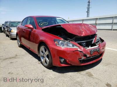 2012 Lexus IS IS 250, red — VIN JTHBF5C24C5184348, Copart