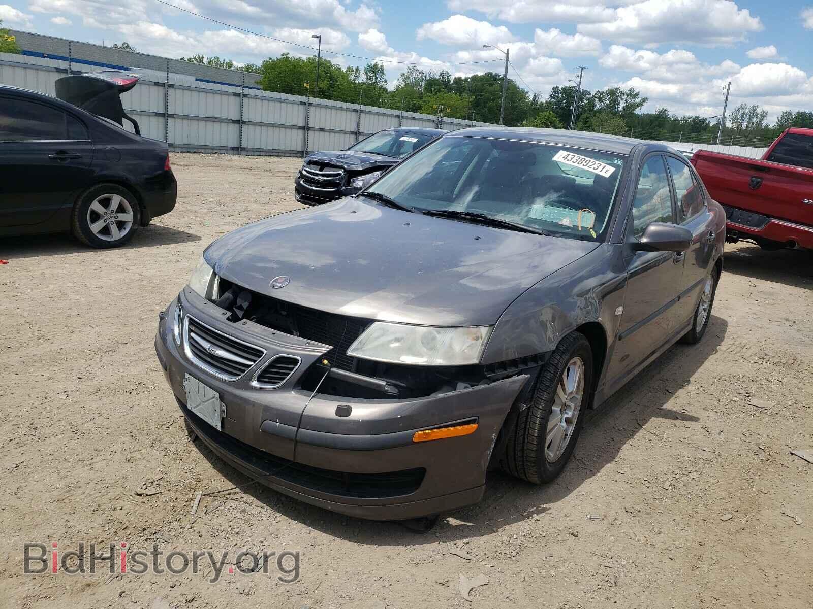 2007 SAAB 9 3 - VIN: YS3FD46Y871102176 - Фото 2