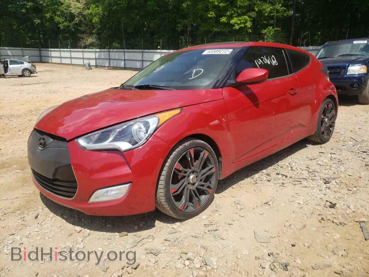 2012 HYUNDAI VELOSTER - VIN: KMHTC6ADXCU032505 - Фото 2