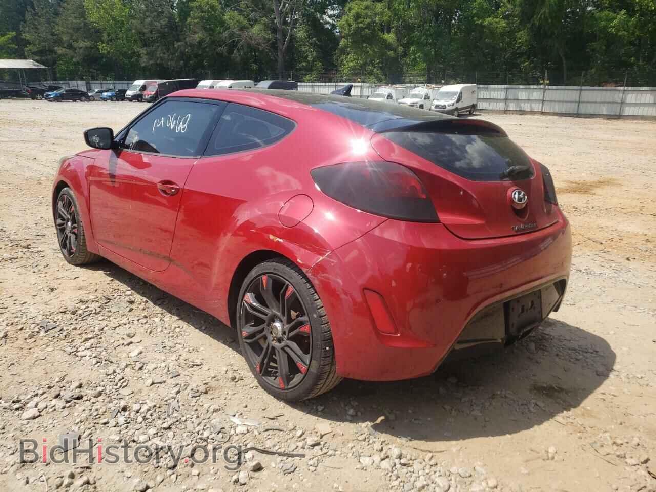 2012 HYUNDAI VELOSTER - VIN: KMHTC6ADXCU032505 - Фото 3
