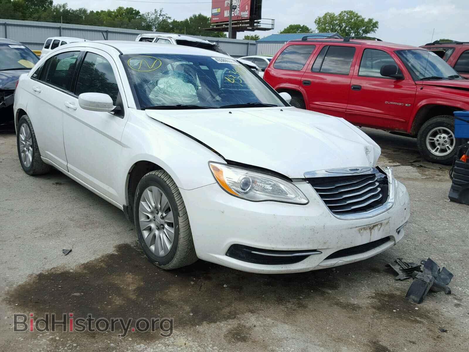 Фотография 1C3CCBAB2CN262582 - CHRYSLER 200 2012