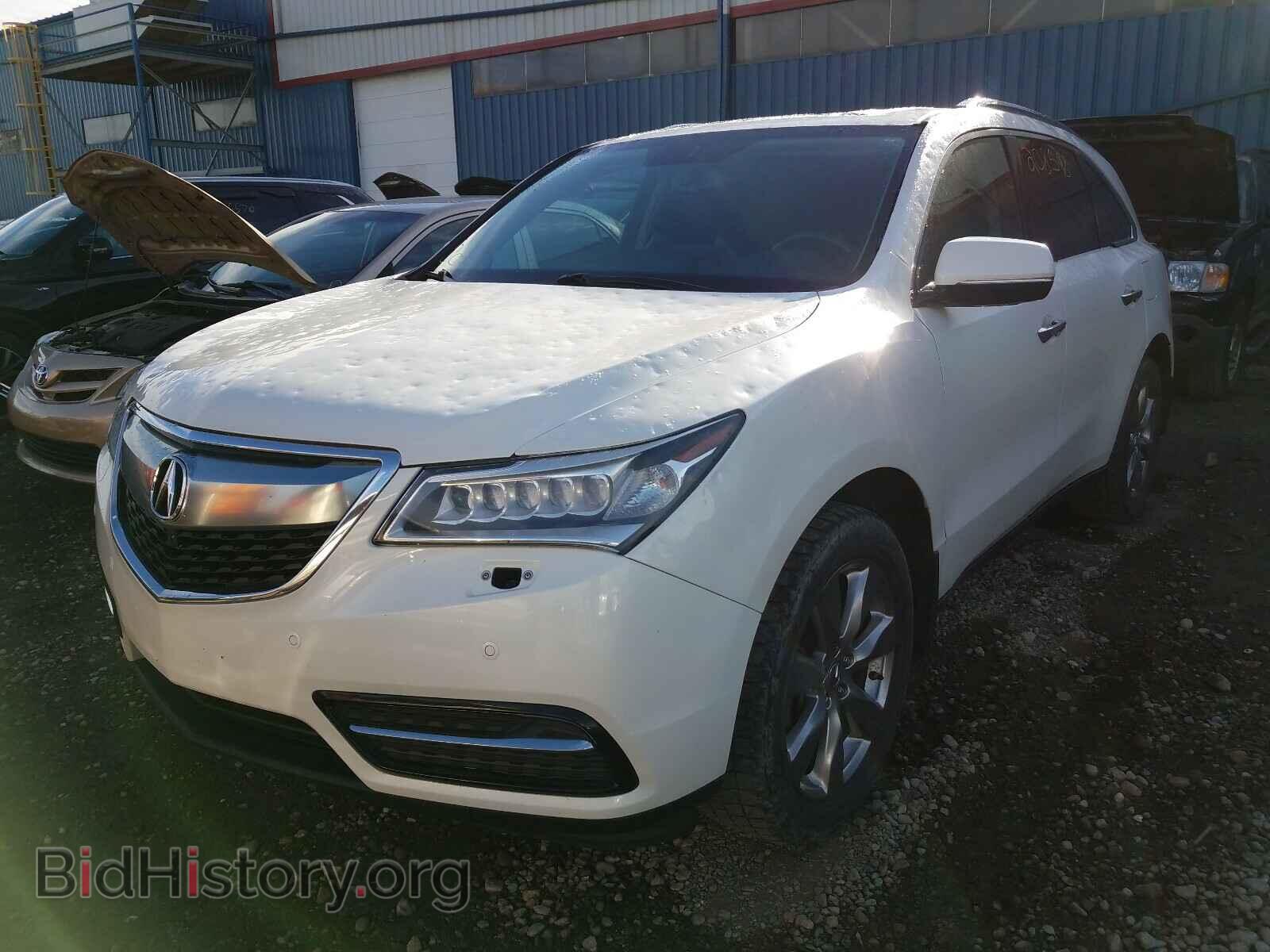 2014 ACURA MDX - VIN: 5FRYD4H88EB502500 - Фото 2