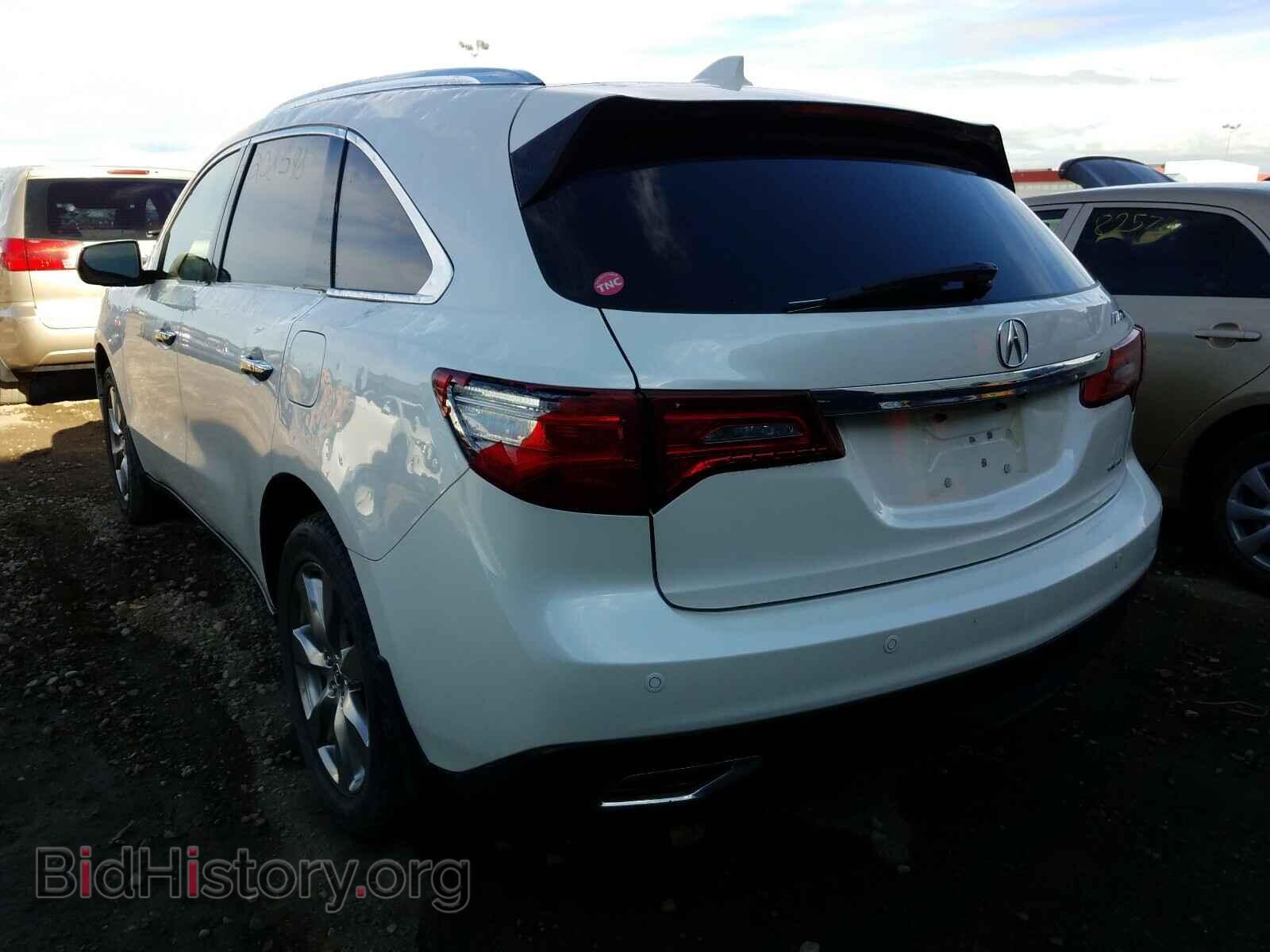 2014 ACURA MDX - VIN: 5FRYD4H88EB502500 - Фото 3