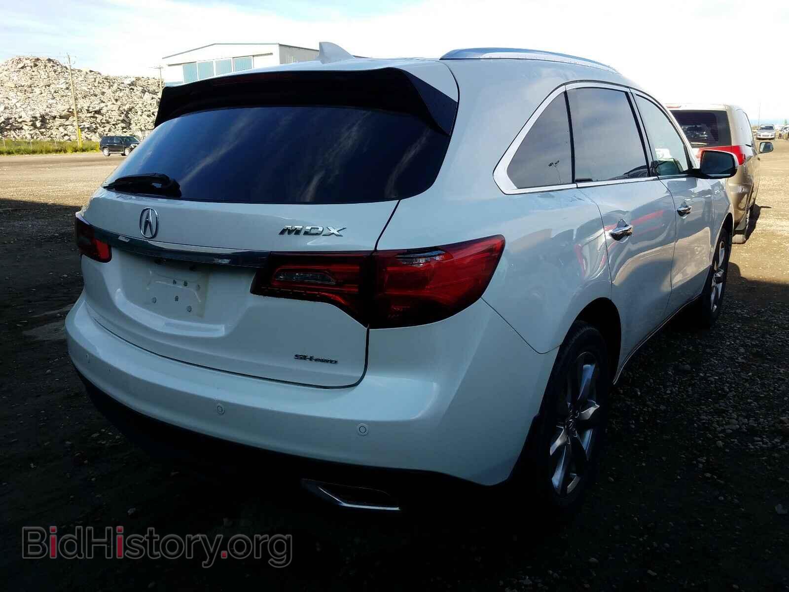 2014 ACURA MDX - VIN: 5FRYD4H88EB502500 - Фото 4