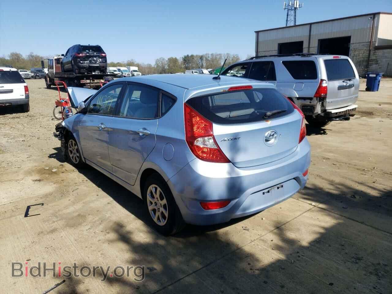 2013 HYUNDAI ACCENT - VIN: KMHCT5AEXDU084740 - Фото 3