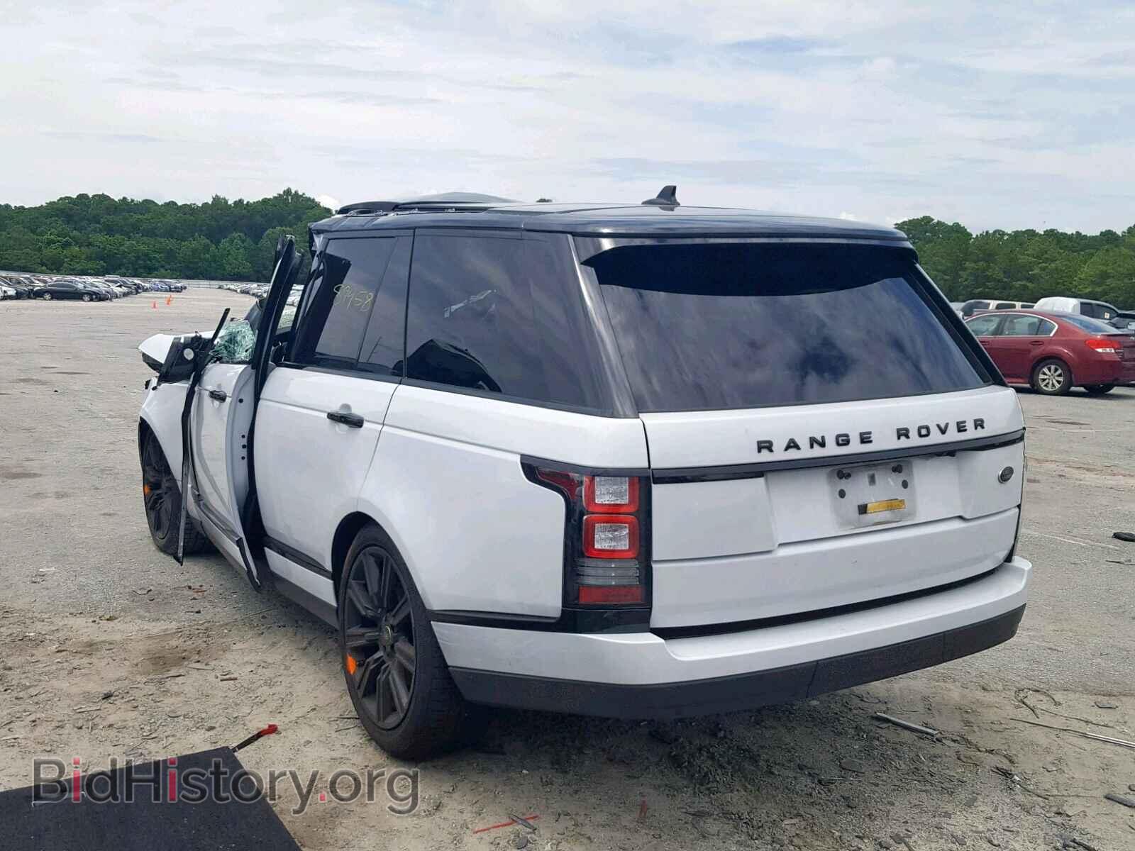 2016 LAND ROVER RANGE ROVE - VIN: SALGS2KF0GA256917 - Фото 3