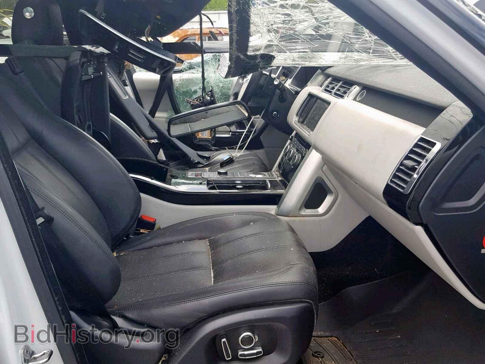 2016 LAND ROVER RANGE ROVE - VIN: SALGS2KF0GA256917 - Фото 5