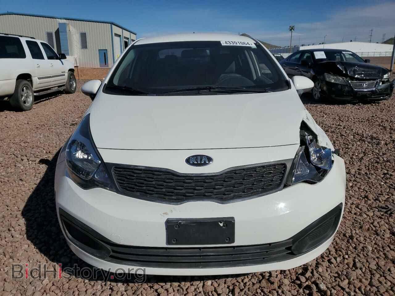 2013 KIA RIO - VIN: KNADM4A3XD6178052 - Фото 5