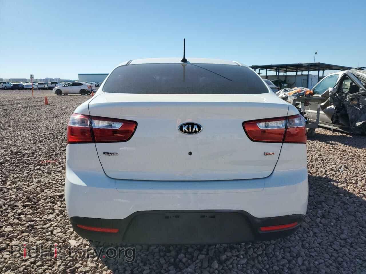 2013 KIA RIO - VIN: KNADM4A3XD6178052 - Фото 6