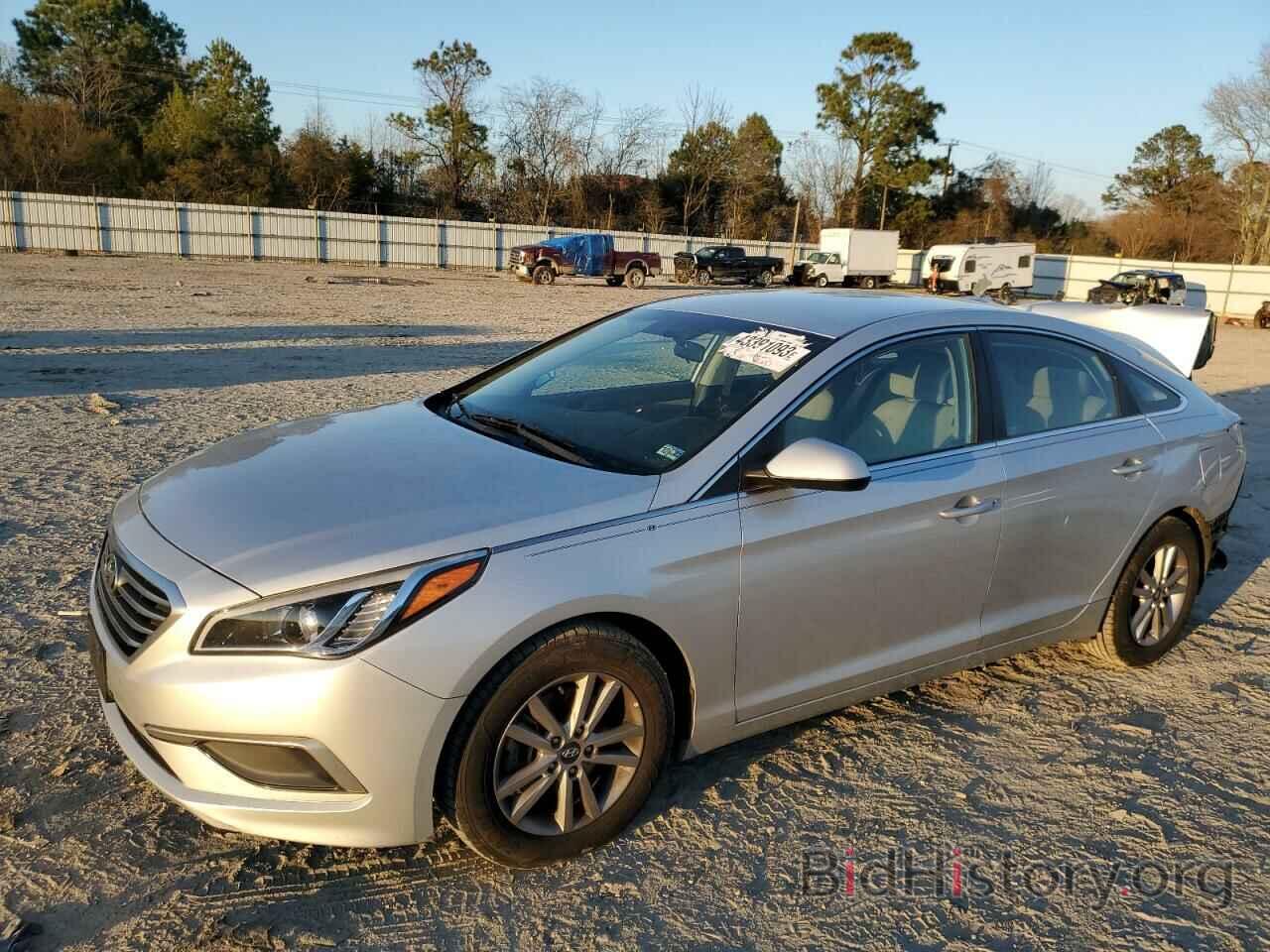 Фотография 5NPE24AF2GH416378 - HYUNDAI SONATA 2016