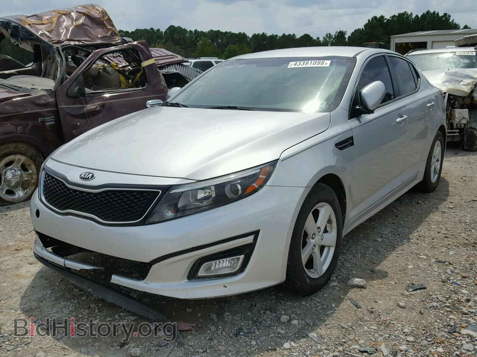 2014 KIA OPTIMA - VIN: KNAGM4A75E5464821 - Photo 2