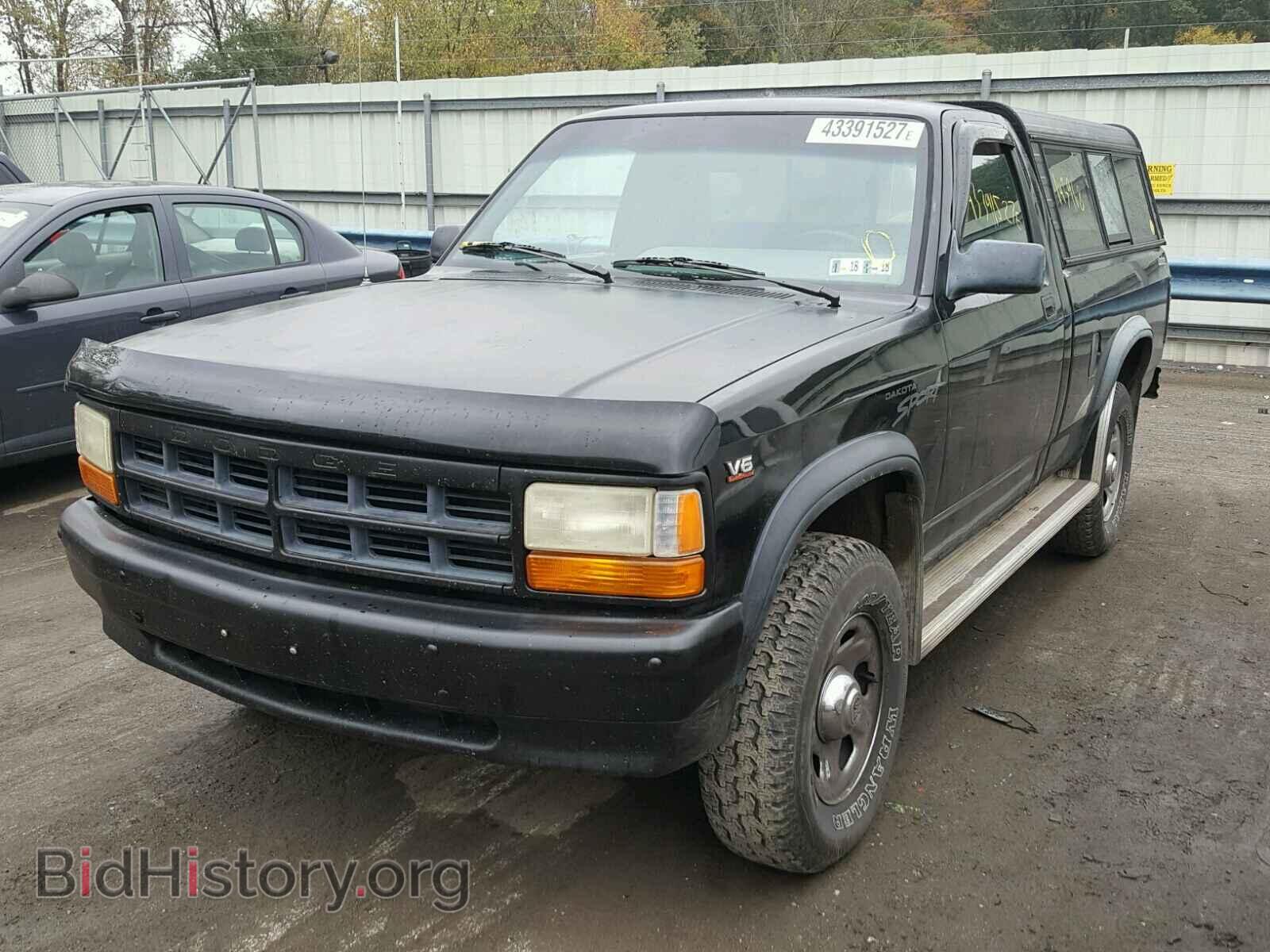 1996 DODGE DAKOTA - VIN: 1B7GG26X4TW708988 - Фото 2
