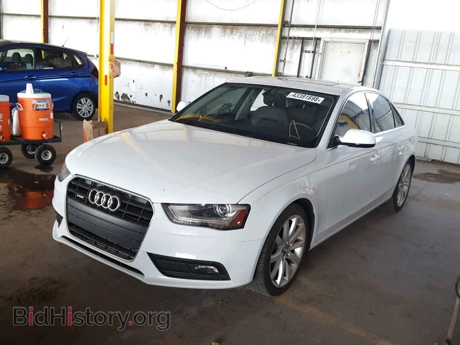2013 AUDI A4 - VIN: WAUFFAFL0DN011926 - Фото 2