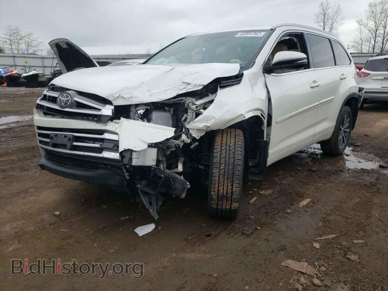 2017 TOYOTA HIGHLANDER - VIN: 5TDJZRFH2HS522469 - Фото 2
