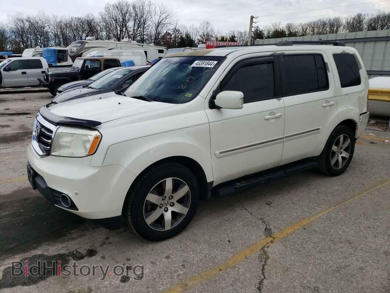 Photo 5FNYF3H94CB009490 - HONDA PILOT 2012