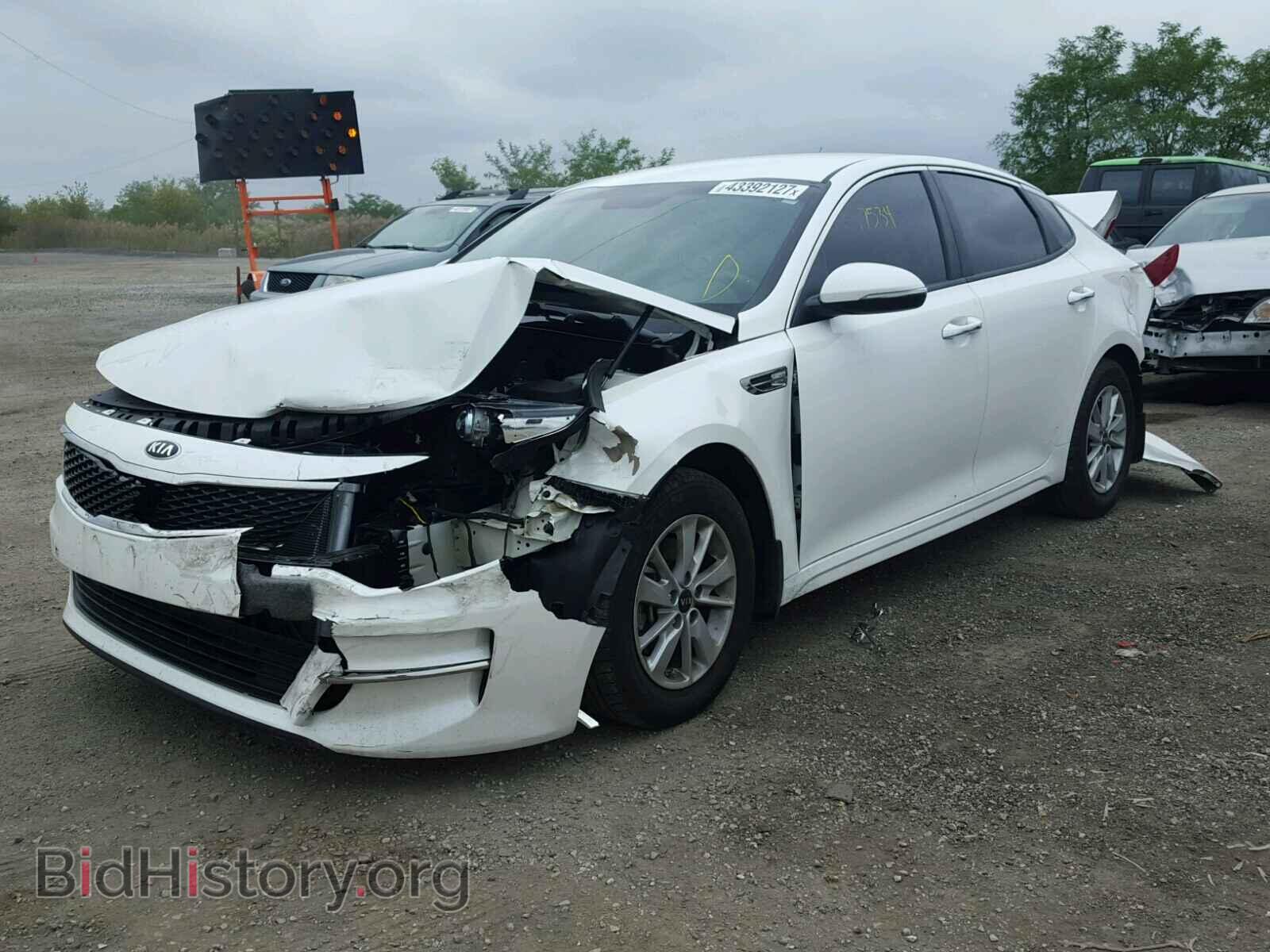 2016 KIA OPTIMA - VIN: KNAGT4L30G5099075 - Фото 2
