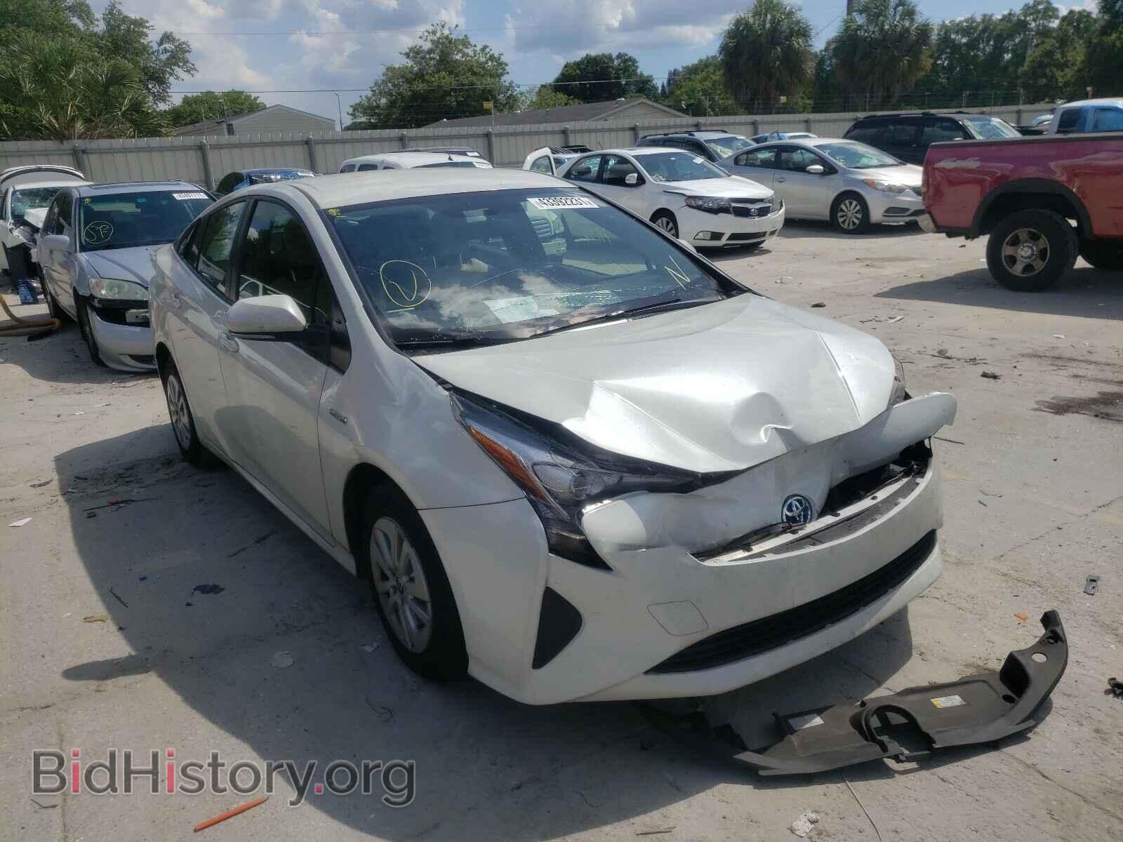 Photo JTDKBRFU4G3009357 - TOYOTA PRIUS 2016