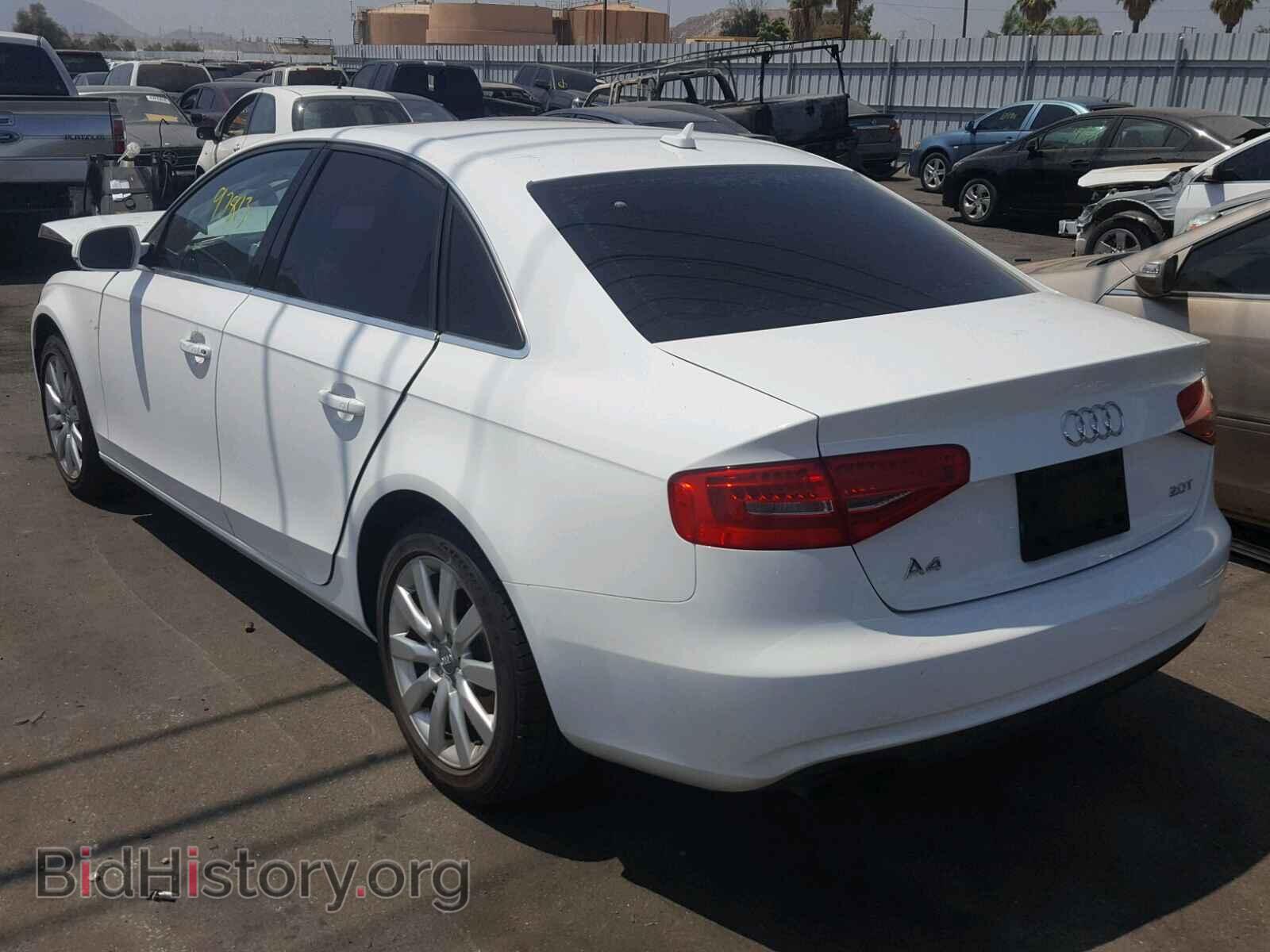 2013 AUDI A4 - VIN: WAUAFAFL8DN036874 - Фото 3